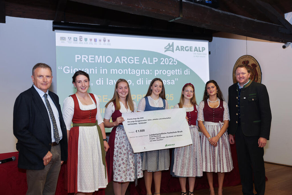Juliet Astafan_Archivio Ufficio Stampa PAT - visualizza Arge Alp-Preis 2025: Jugendliche und Innovation im Mittelpunkt