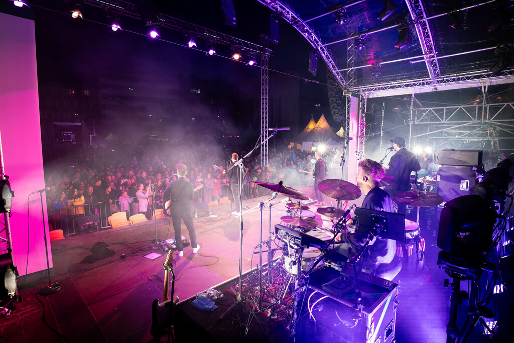 Land Tirol/Christanell - Zum Abschluss gab es ein Konzert von JOSH