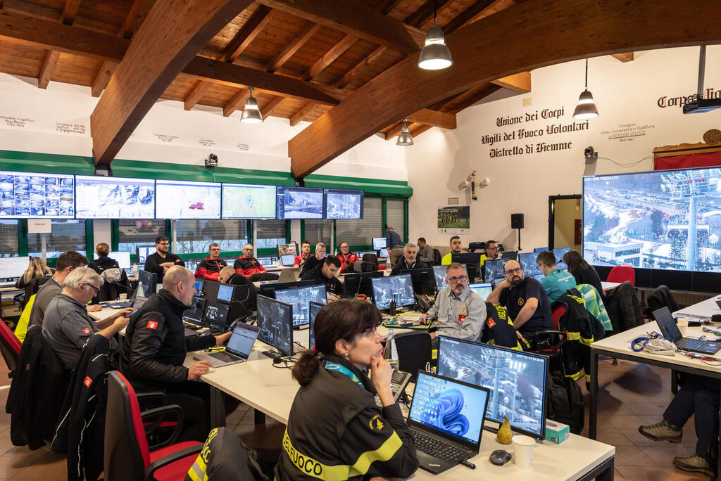 Sala-Operativa-Provinciale-Cavalese_Foto Archivio Ufficio Stampa