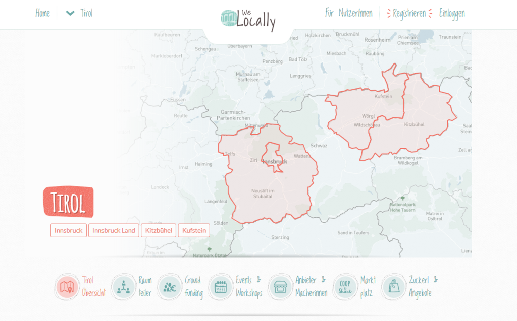 WeLocally - Die Plattform „WeLocally“ schafft Möglichkeiten für Gemeinden und Vereine.