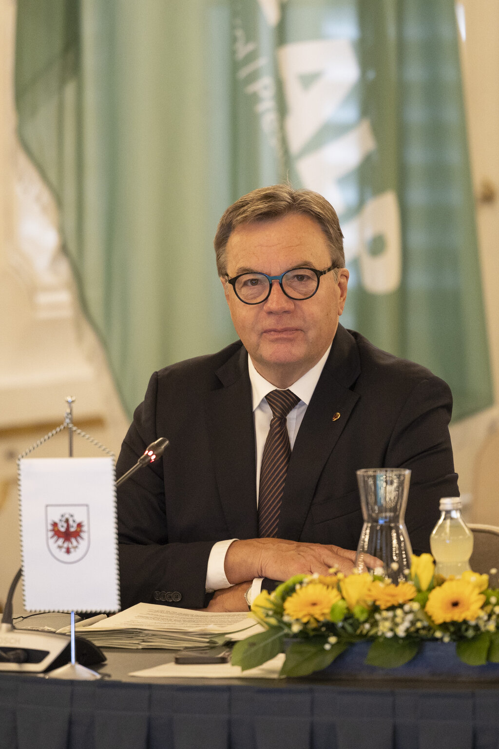 Die Fotografen - LH Platter führte den Vorsitz über die ARGE ALP-Regierungschefkonferenz. 