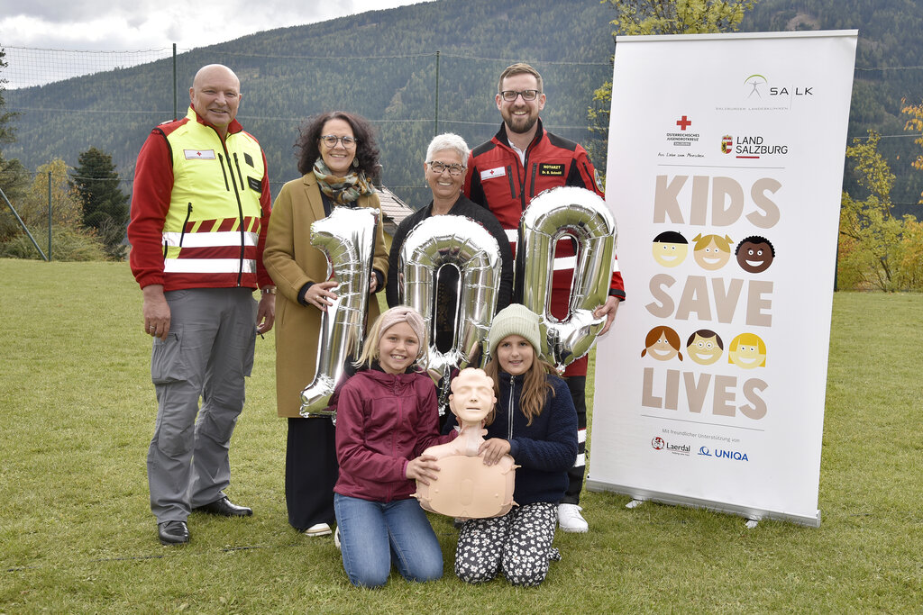 Land Salzburg/Franz Neumayr - Aktion „Kids Save Lives“