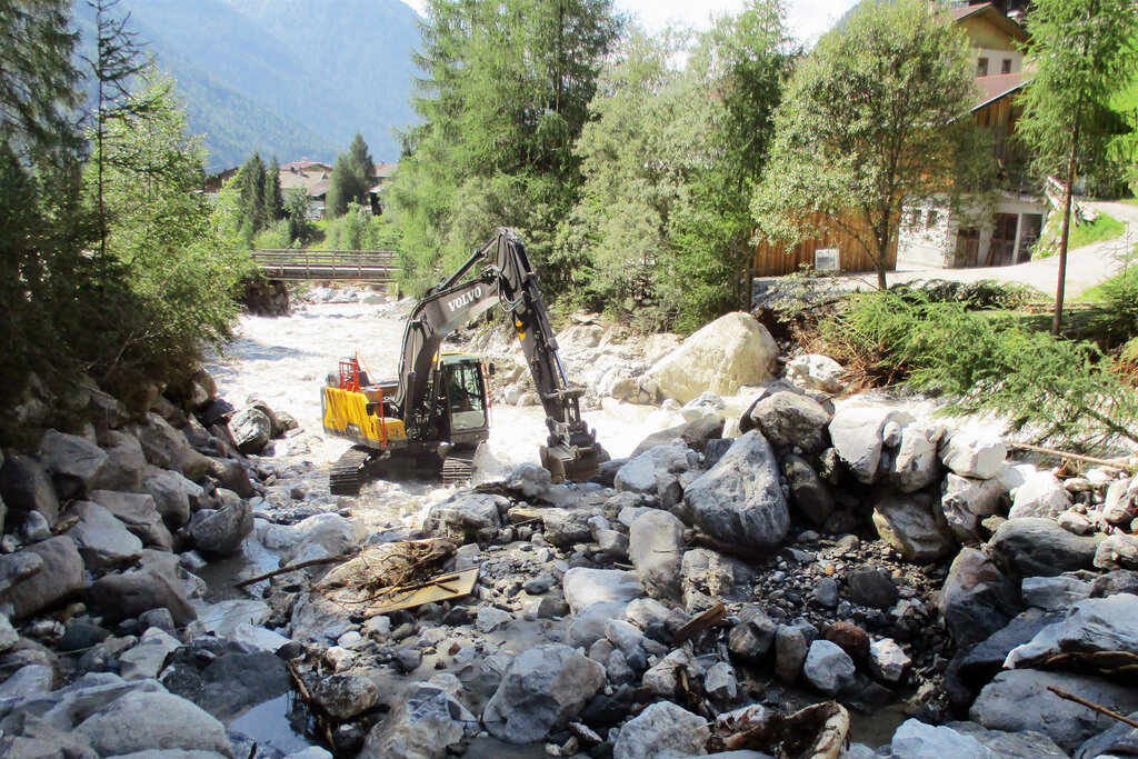 © Land Tirol - Am Kalserbach mussten 2017 Sofortmaßnahmen getätigt werden.