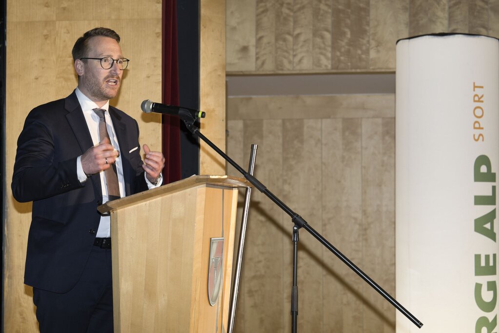 TSV/Udo Frizzi - LHStv Wohlgemuth: „Die ARGE ALP-Spiele sind eine wunderbare Gelegenheit, unsere alpinen Sportarten zu fördern und die Begeisterung für Bewegung in der ganzen Alpenregion zu stärken.“