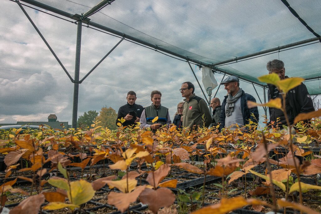 Land Salzburg/Dominik Posch - Experten aus den ARGE Alp Regionen haben sich in Salzburg und Bayern getroffen, um über das Thema zu sprechen, wie die Künstliche Intelligenz den Wäldern helfen kann, klimafit und widerstandfähiger zu werden. 