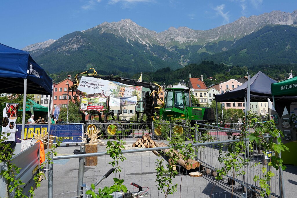 © Land Tirol - Mit dem „Fest des Waldes“ in Innsbruck fand die „Woche des Waldes“ ihren Abschluss.