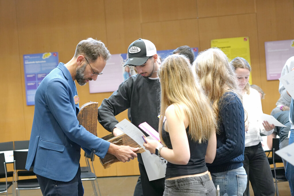 © Land Tirolo/Dominik - ci sono stati laboratori interattivi con i giovani
