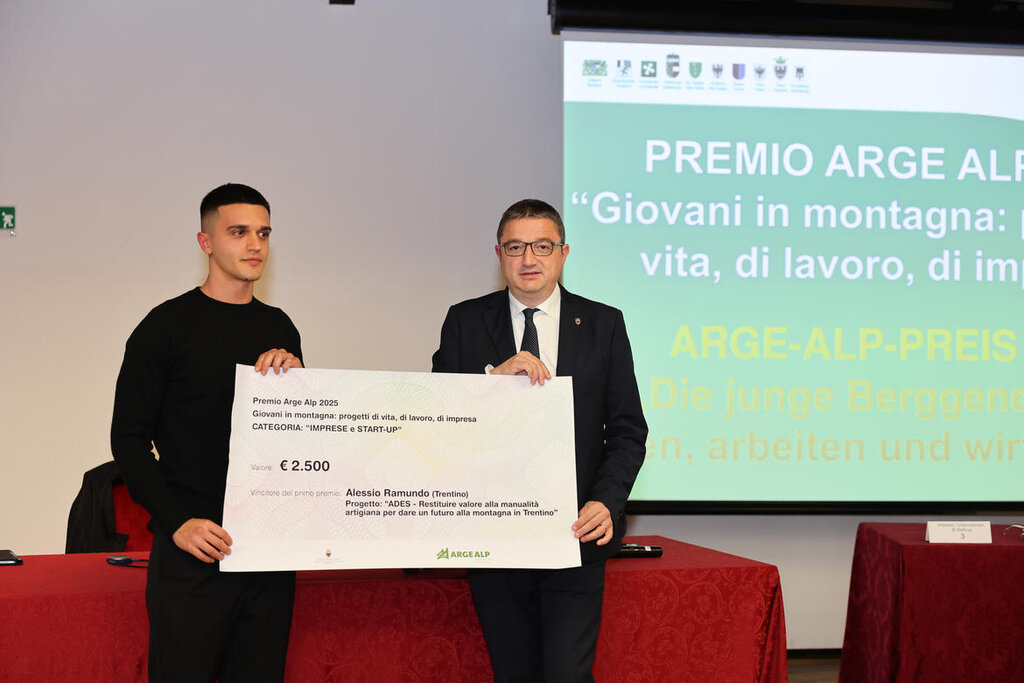 Juliet Astafan_Archivio Ufficio Stampa PAT - visualizza Arge Alp-Preis 2025: Jugendliche und Innovation im Mittelpunkt