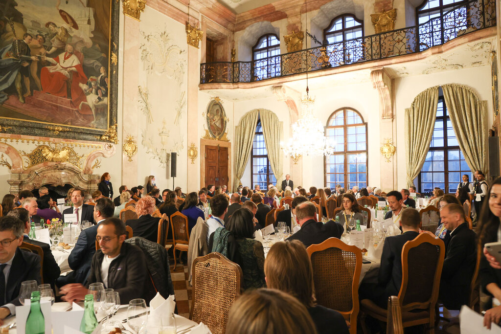 Salzburg Global Seminar Abendempfang auf Schloss Leopoldskron